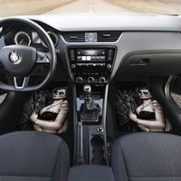 Skull Car Mats Girl Day Of The Dead - Wonder Print Shop