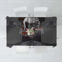 Skull Tablecloth Metal Head Skull American - Wonder Print Shop