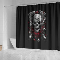 skull-shower-curtain-riding-motocycle-girl-rose