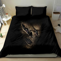 Skull Bedding Set Mummy Face Inside - Wonder Print Shop