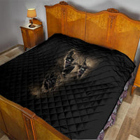 Skull Quilt Mummy Face Inside - Wonder Print Shop