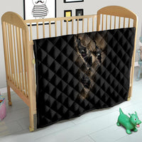 Skull Quilt Mummy Face Inside - Wonder Print Shop