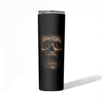 Skull Skinny Tumbler Mummy Face Inside - Wonder Print Shop