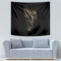 Skull Tapestry Mummy Face Inside - Wonder Print Shop