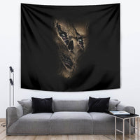 Skull Tapestry Mummy Face Inside - Wonder Print Shop