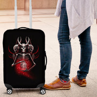 Skull Luggage Cover Prayer Skull - Wonder Print Shop