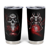 Skull Tumbler Cup Prayer Skull - Wonder Print Shop