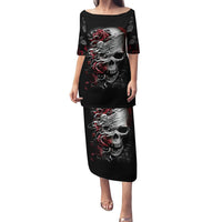 Skull Puletasi Three Skull No See Evil Rose - Wonder Print Shop