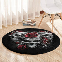 skull-round-carpet-three-skull-no-see-evil-rose