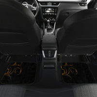 Skull Car Mats Golden Warrior Royal - Wonder Print Shop
