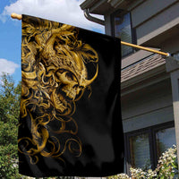 Skull Garden Flag Golden Warrior Royal - Wonder Print Shop