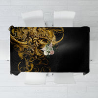 Skull Tablecloth Golden Warrior Royal - Wonder Print Shop