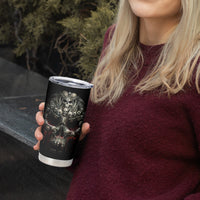 Skull Tumbler Cup Head Skeleton Cross Skull - Wonder Print Shop
