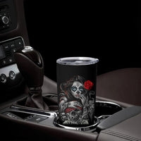 Skull Tumbler Cup Skull Girl Spoiled Wife - Wonder Print Shop