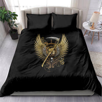 Skull Bedding Set Golden Skull Steampunk - Wonder Print Shop