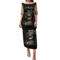 Skull Puletasi Golden Skull Steampunk - Wonder Print Shop