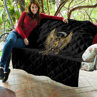 Skull Quilt Golden Skull Steampunk - Wonder Print Shop