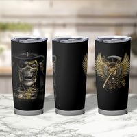 Skull Tumbler Cup Golden Skull Steampunk - Wonder Print Shop