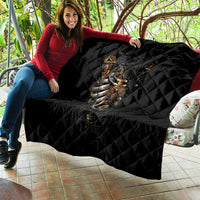 Skull Quilt Skeleton Steampunk Heart Inside - Wonder Print Shop