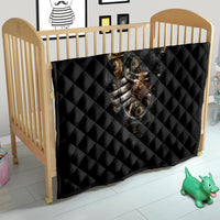 Skull Quilt Skeleton Steampunk Heart Inside - Wonder Print Shop