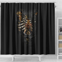 skull-shower-curtain-skeleton-steampunk-heart-inside