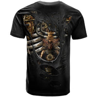 Skull T Shirt Skeleton Steampunk Heart Inside - Wonder Print Shop