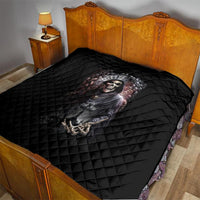 Skull Quilt Skull Grim Time Reaper - Wonder Print Shop