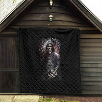 Skull Quilt Skull Grim Time Reaper - Wonder Print Shop