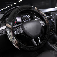 Skull Steering Wheel Cover Skull Grim Time Reaper - Wonder Print Shop