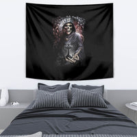 Skull Tapestry Skull Grim Time Reaper - Wonder Print Shop