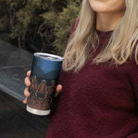 Skull Tumbler Cup Three Skeleton No See No Speak No Hear - Wonder Print Shop