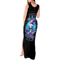 Skull Witch Santa Tank Maxi Dress The Good Girl In Me Got Tired So Bitch In Me Came Out - Wonder Print Shop