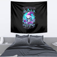 Skull Witch Santa Tapestry The Good Girl In Me Got Tired So Bitch In Me Came Out - Wonder Print Shop
