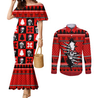 scary-skeleton-couples-matching-mermaid-dress-and-long-sleeve-button-shirt-skeleton-inside-ugly-christmas
