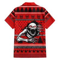 Scary Skeleton Hawaiian Shirt Skeleton Inside Ugly Christmas - Wonder Print Shop