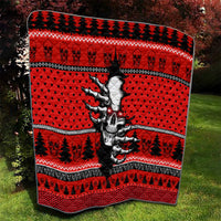Skull Santa Quilt Pattern Skull Santa Ugly Christmas - Wonder Print Shop
