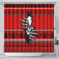 skull-santa-shower-curtain-pattern-skull-santa-ugly-christmas