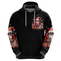 Skull Santa Claus Hoodie Every One Has A Dark Side Difference Is The Degree Of Darkness - Wonder Print Shop