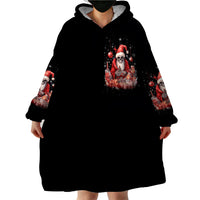 Skull Santa Claus Wearable Blanket Hoodie Every One Has A Dark Side Difference Is The Degree Of Darkness - Wonder Print Shop