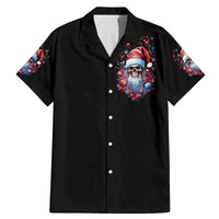 Skull Santa Claus Family Matching Mermaid Dress and Hawaiian Shirt Santa Claus Is Coming To Town - Wonder Print Shop