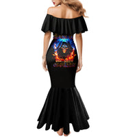 Flame Skull Mermaid Dress When I Was Born The Devil Said Competition - Wonder Print Shop