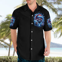 Skull Santa Claus Hawaiian Shirt One Day Say Fuck Itt All And Let My Demons Out - Wonder Print Shop