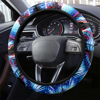 Skull Santa Claus Steering Wheel Cover One Day Say Fuck Itt All And Let My Demons Out - Wonder Print Shop