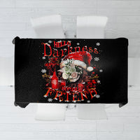 Skull Santa Claus Tablecloth Hello Darkness My Old Friend - Wonder Print Shop