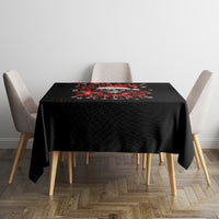 Skull Santa Claus Tablecloth Hello Darkness My Old Friend - Wonder Print Shop