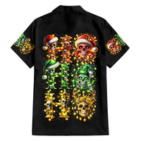 Sugar Skull Santa Hawaiian Shirt Sugar Skull Ho Ho Ho - Wonder Print Shop