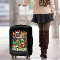 Skeleton Santa Claus Luggage Cover Sugar Santa Claus Ho Ho Ho - Wonder Print Shop