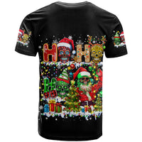 Skeleton Santa Claus T Shirt Sugar Santa Claus Ho Ho Ho - Wonder Print Shop