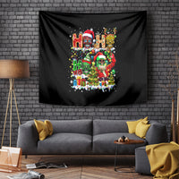Skeleton Santa Claus Tapestry Sugar Santa Claus Ho Ho Ho - Wonder Print Shop