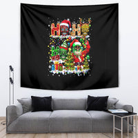 Skeleton Santa Claus Tapestry Sugar Santa Claus Ho Ho Ho - Wonder Print Shop